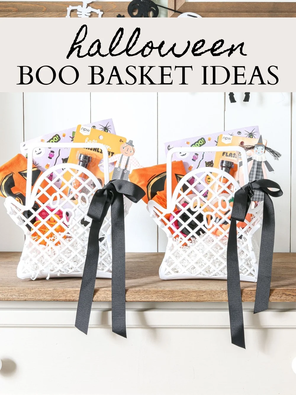 Jelly New Boo Mesh Basket for Arts. Crafts and Halloween Fashion Tote (1pc)